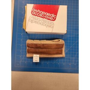 TMI Brown Elastic Wrist Splint Left Hand Small 7 3/4 inch Support Brace